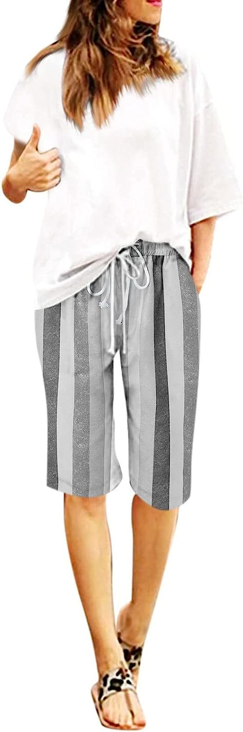 HSSDH Shorts for Women Beach, Women'S Casual Shorts Quick Dry Lightweight Summer Travel Beach Shorts for Women  HSSDH   