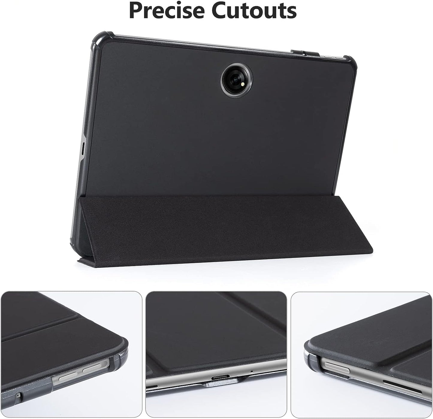 Cobak Case for Oneplus Pad, Slim Stand Hard Back Shell Protective Smart Cover Case for Oneplus Pad 11.6" 2023 Release, Black  CoBak   