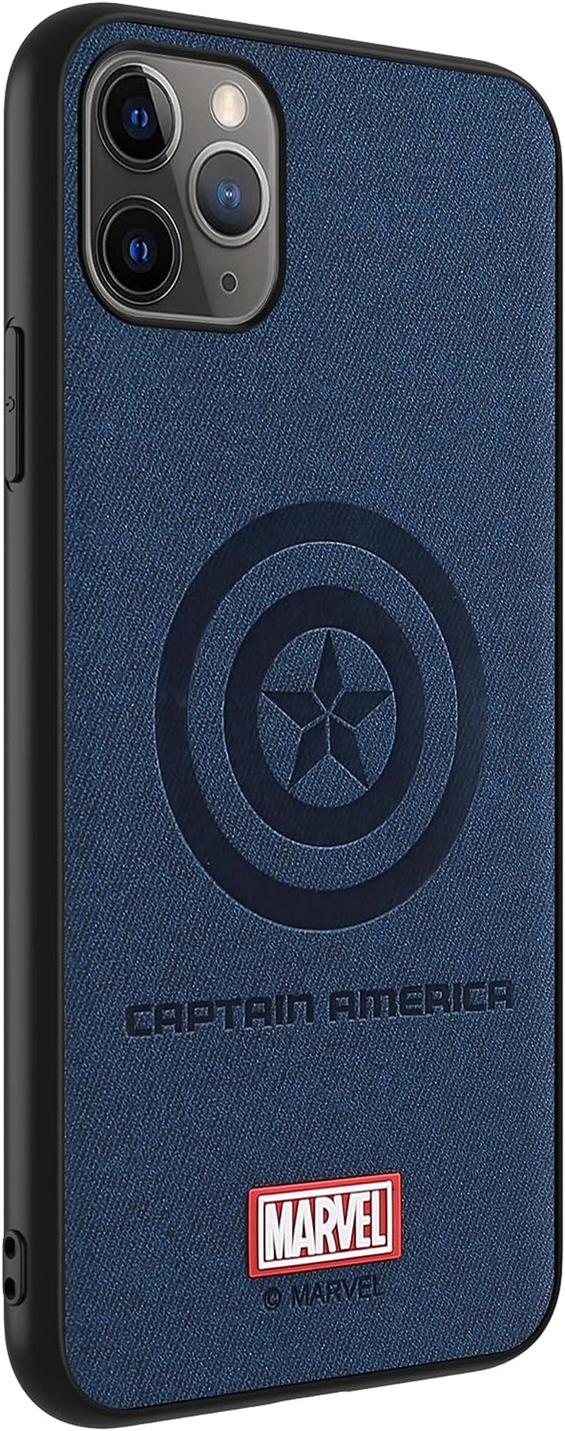 IRON SPIDER Case for Galaxy A12, with Marvel Character Samsung A12 Leather Case, A-BLACK  IRON SPIDER Captain-Blue Iphone 11 