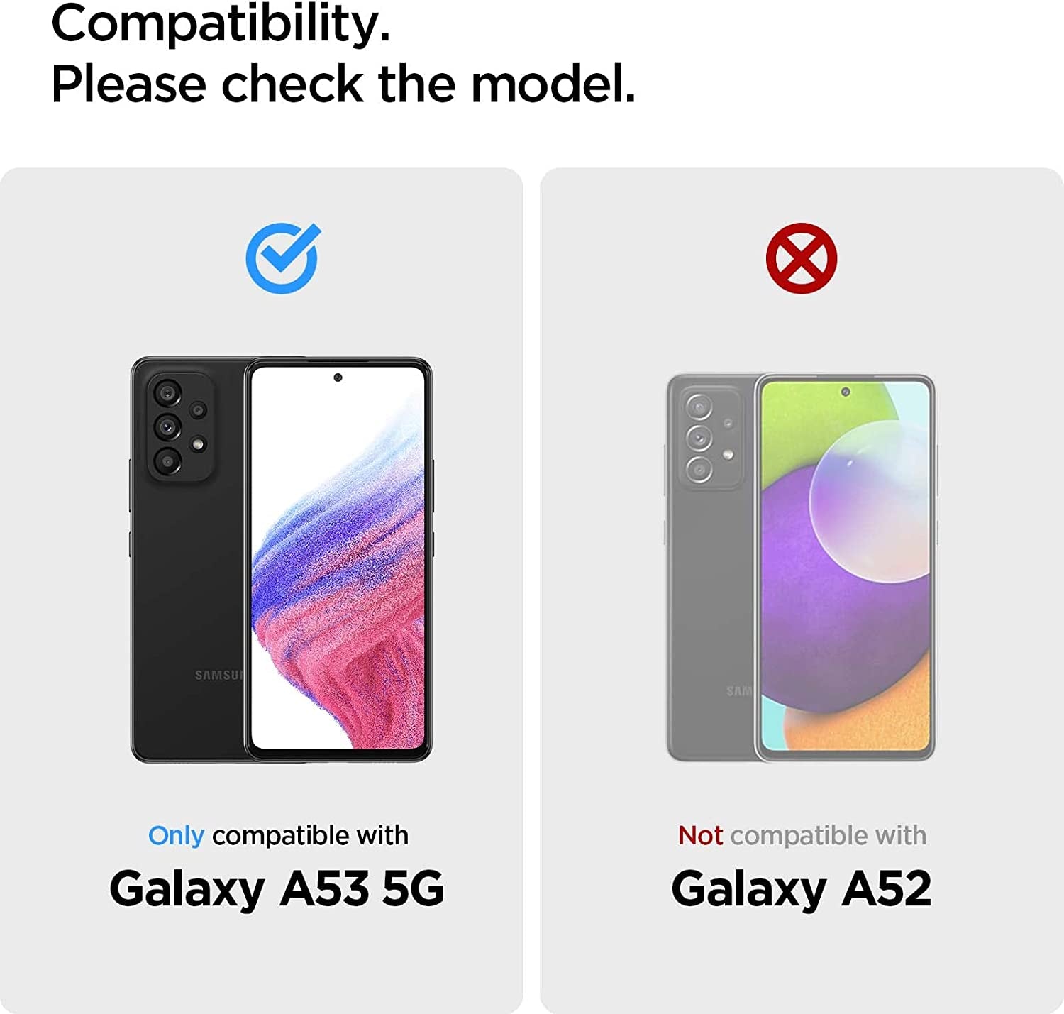 Spigen Tough Armor Designed for Galaxy A53 5G Case (2022) - Metal Slate  Spigen   