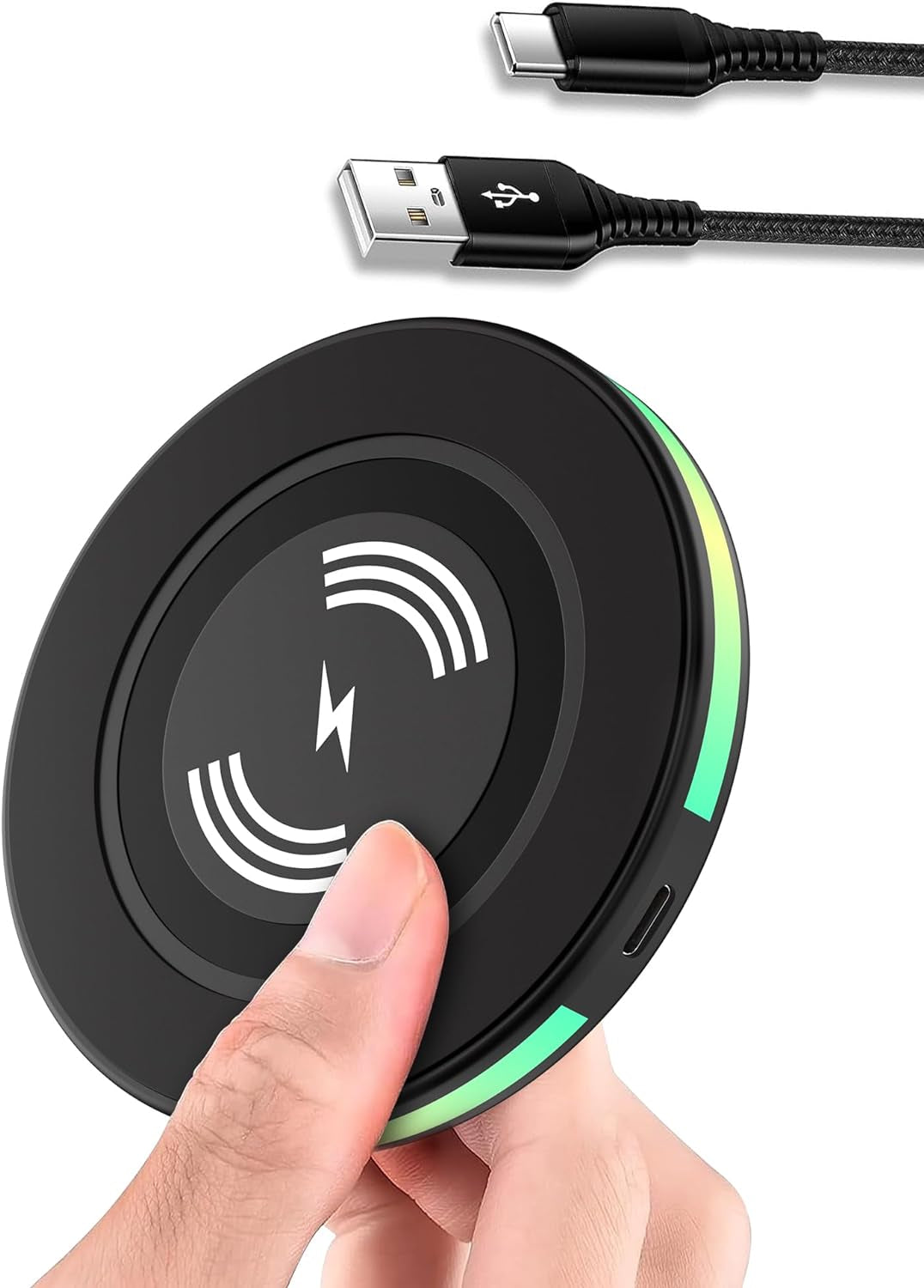 2Pack 15W Phone Wireless Charging Pad for Google Pixel 8 8 Pro 7 Pro 7A 7 6 Pro 6 5, QI Wireless Charger Station Cargador Inalambrico for Android Samsung Galaxy S23 + S22 Ultra Apple Iphone 15 14 13  Shenzhen Chuang Wei Da Technology Co., LTD   