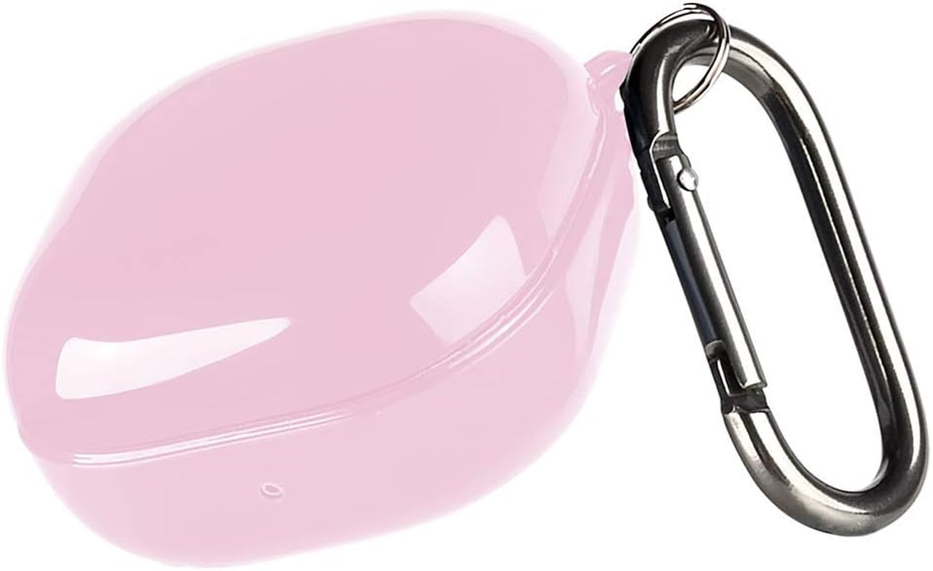 Goospery Designed for Galaxy Buds 2 Case/Galaxy Buds Pro Case/Galaxy Buds Live Case Soft TPU Shockproof Protective Cover for Samsung Earbuds with Keychain (Navy Blue)  GOOSPERY Baby Pink  