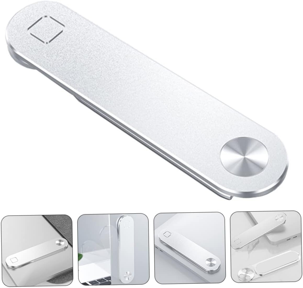 Operitacx Computer Phone Holder Computer Holder for Laptop Metal Brackets Magnetic Tablet Mount Laptop Stand Computer Adjustable Tablet Stand Magnetic Computer Stand Laptop Holder Metal 5Pcs  Operitacx   