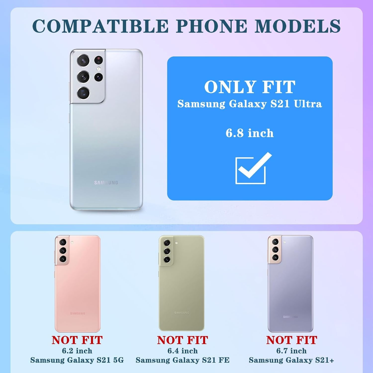 Coralogo (3In1 for Samsung Galaxy S21 Ultra Case Glitter Sparkly for Women Girls Sparkle Girly Bling Shiny Cover Cute Flowers Flora Unique Design with Ring Pretty Cases for Galaxy S21 Ultra 5G 6.8''  Coralogo   