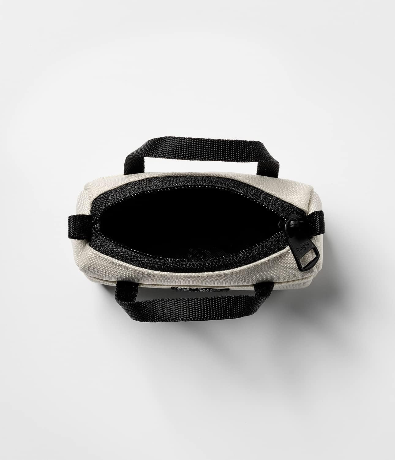 Ringke Mini Pouch Sports Bag Compatible with Airpods Pro Case and Airpods 3Rd, 2Nd, 1St Generation Case, Galaxy Buds Pouch, Universal Wireless Ear Buds Cover with Keychain for Women, Men - Ivory  Rearth   