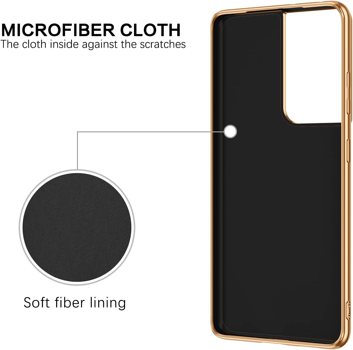 BENTOBEN Compatible with Samsung Galaxy S21 Ultra Case with 360° Ring Holder, Shockproof Slim Kickstand Magnetic Women Men Non-Slip Protective Phone Case for Galaxy S21 Ultra 6.8 Inch,Black/Gold  BENTOBEN   