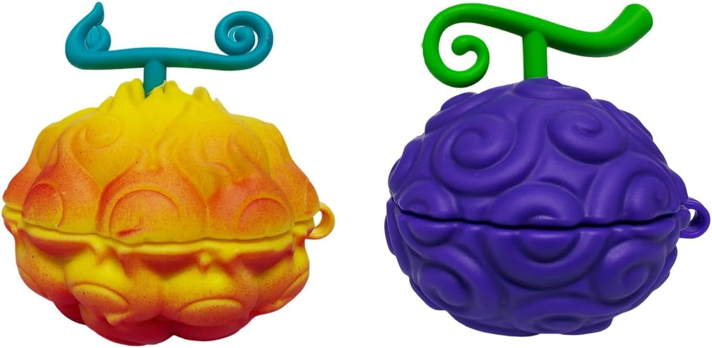 [2 Pack] CASEVERSE Case for Samsung Galaxy Buds2 Pro/Buds 2/Buds Live/Buds Pro, Cute Soft Silicone Anime Protection Charging Cover with Keychain for Boys  CASEVERSE   