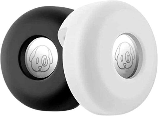 JANN Airtag Holder for Dog Collar(2 Pack), Silicone Air Tag Holder for Apple Airtags, Airtag Dog Collar Holder, Anti-Lost Air Tag Case Compatible with Cat Dog Collars Loop & Backpack Accessories  JANN   