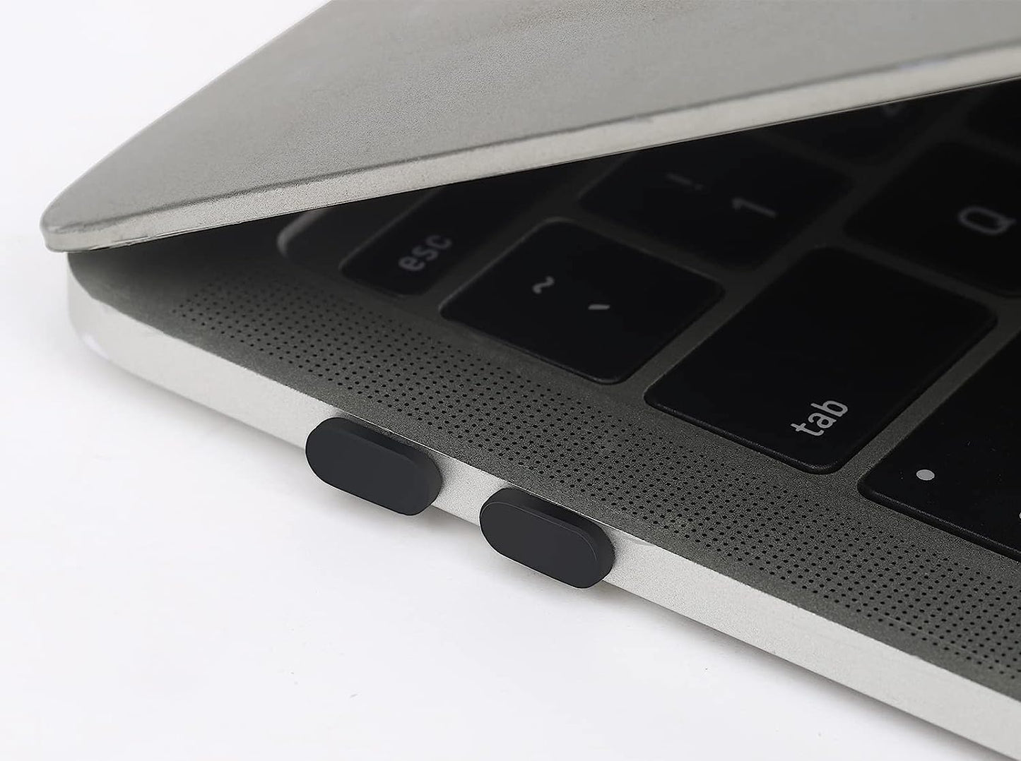 [15PC] Dust Plug for Macbook Air 13 M2 M1 A2681 A2337 A1932, Macbook Pro 13 Inch A2141 A2338 A2289 A2251 A2159 A1989 A1990 A1707 & Macbook Pro 16 A2141, Silicone Dust Cover for Macbook Pro - Black  LEZE   