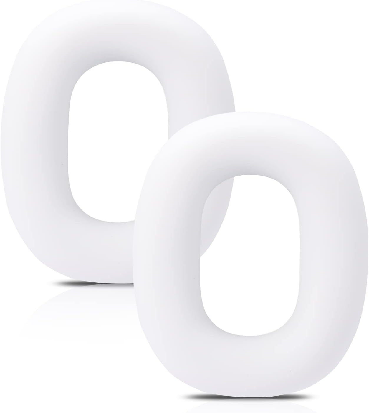 Damex Silicone Earpads Protector, Compatible with Airpods Max Ear Pad (White)  nakuya   