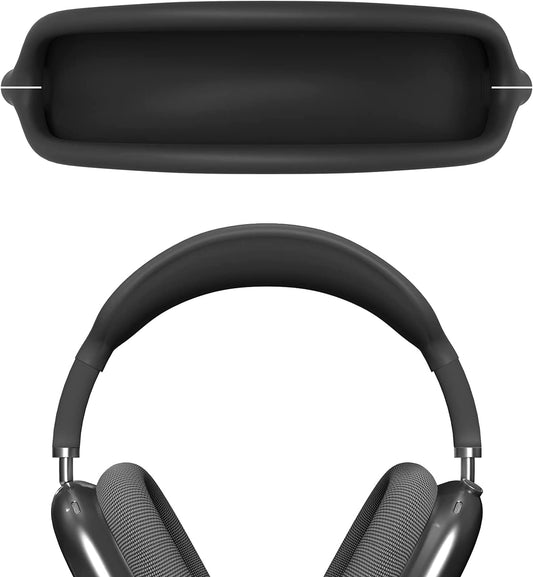 Geekria Silicone Headband Cover Compatible with Airpod Max Headphone, Headband Protector/Headband Replacement Easy DIY Installation No Tool Needed (Black)  GEEKRIA   