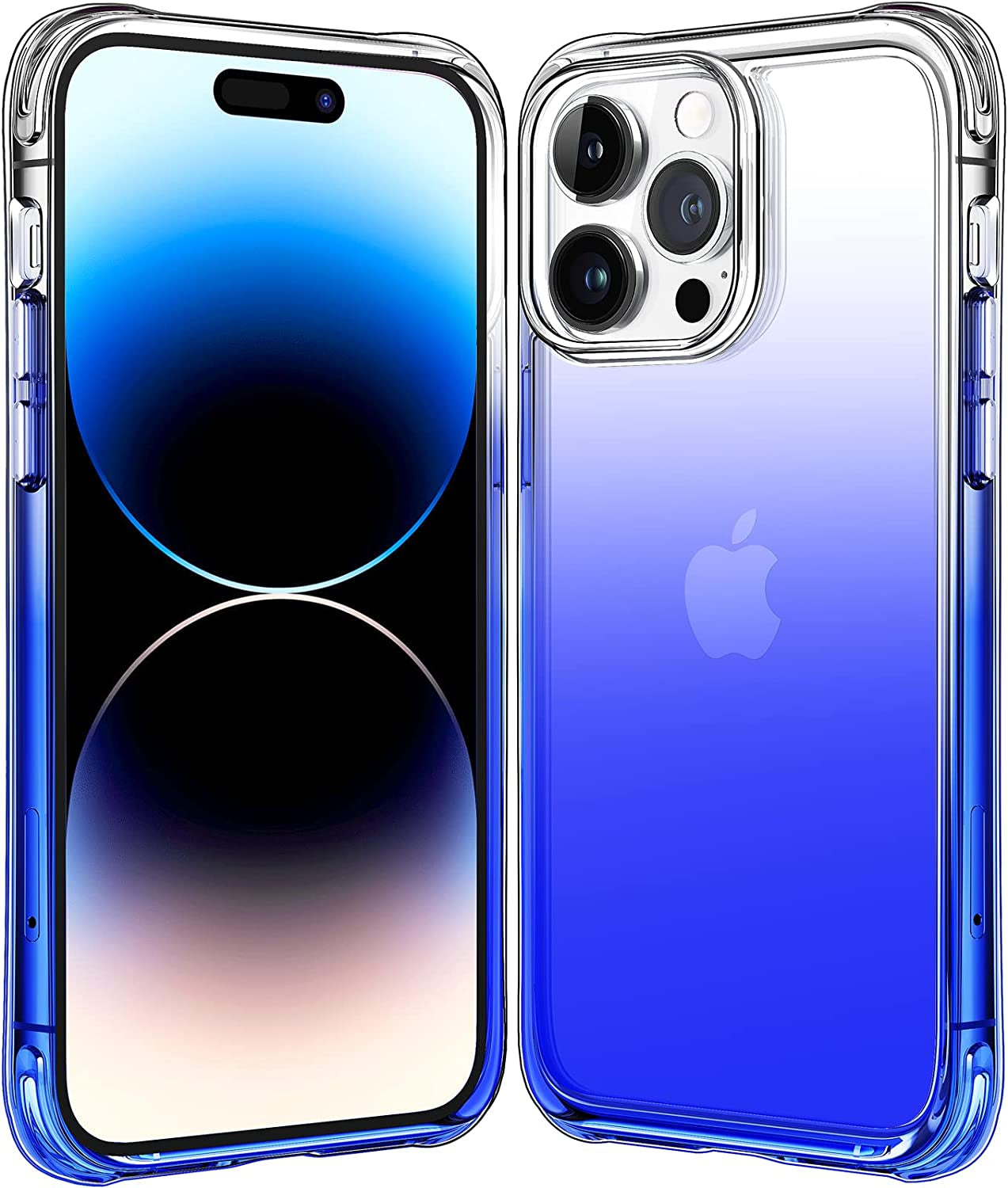 Mkeke for Iphone 14 Pro Max Case Clear Magnetic Version Work with Magsafe Non Yellowing Shockproof Case with Military Grade Protection for Apple Iphone 14 Pro Max 2022  Shenzhen Make Technology Company Limited Y-Blue Clear  