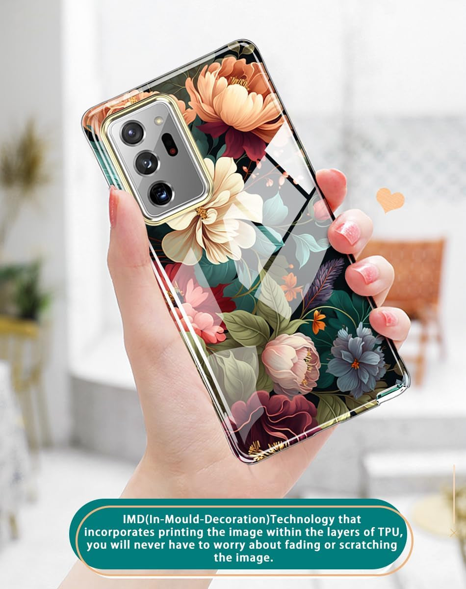 DT Compatible for Samsung Galaxy Note 20 Ultra Case, Lightweight and Stylish Full Body Shockproof Protective Rugged TPU Case for Samsung Note 20 Ultra 5G 6.9 Inch  PIXIU   