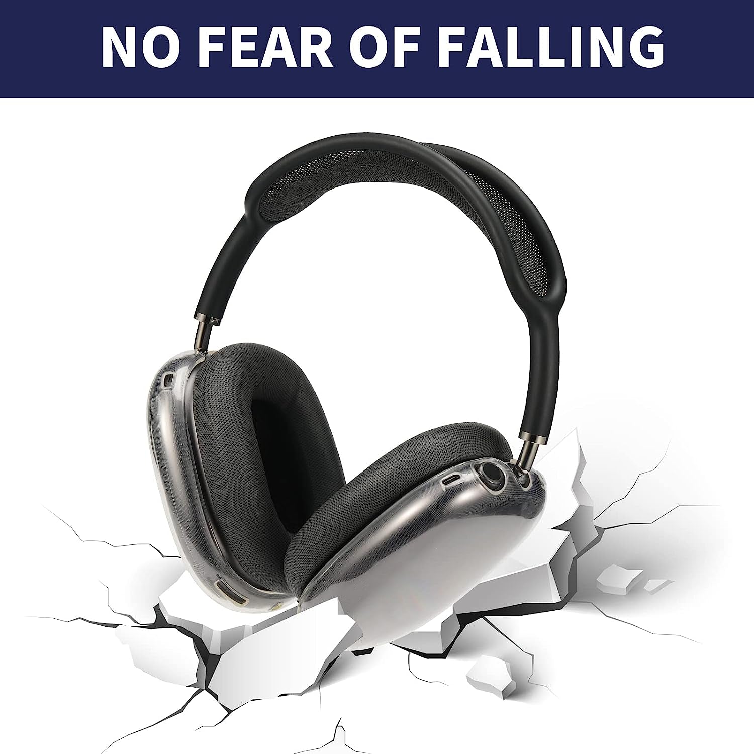 Damex Airpods Max Cover,Tpu Colorless Transparent,Airpods Max Case,Earcup Protector  nakuya   