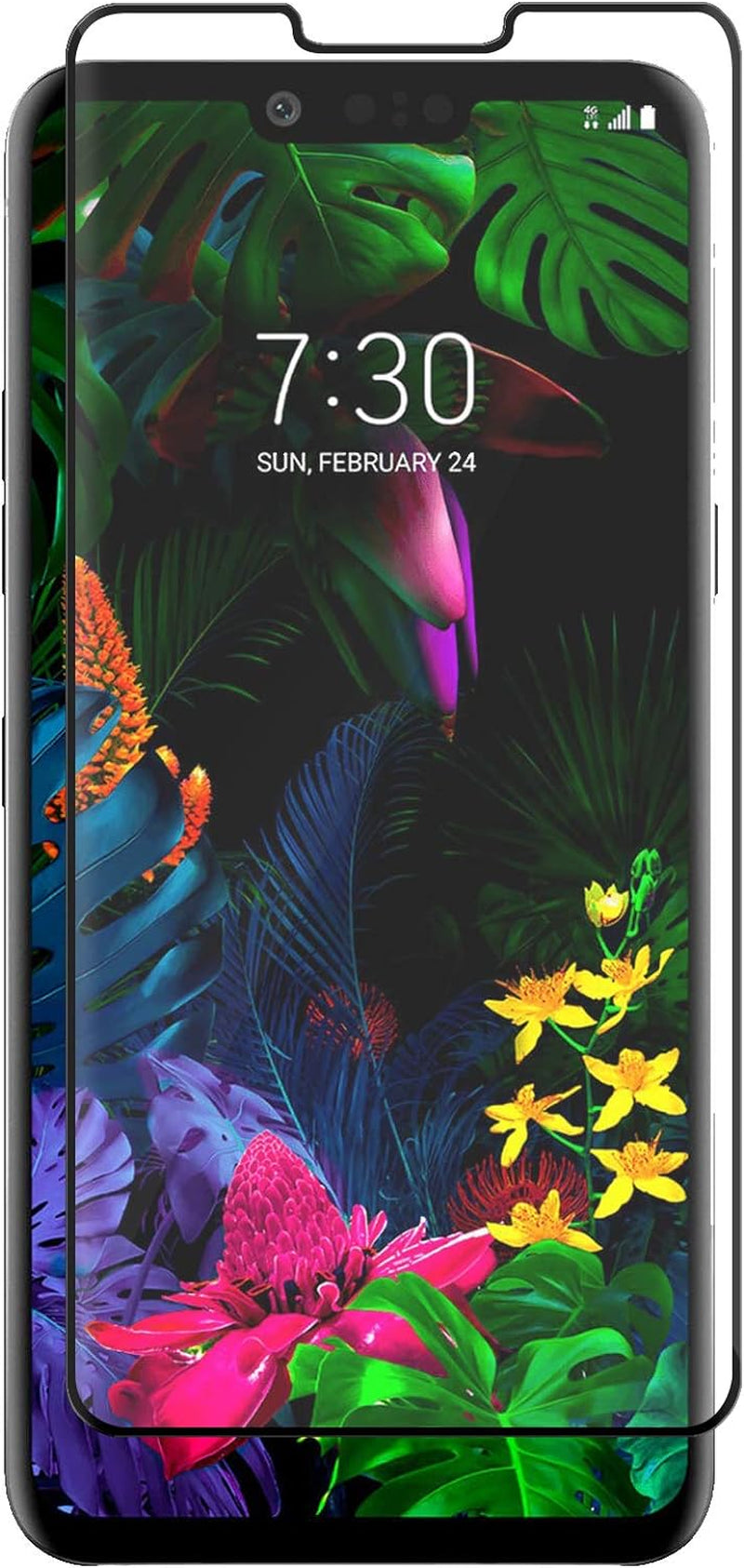 Magglass LG G8 Thinq Tempered Glass Screen Protector (Scratch Resistant) Ultra Clear Display Guard (Case Friendly)  Magglass for LG G8 ThinQ   