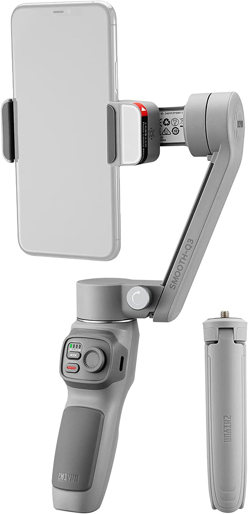 ZHIYUN Smooth-Q3 3-Axis Handheld Gimbal Stabilizer for Smartphones  Zhiyun   