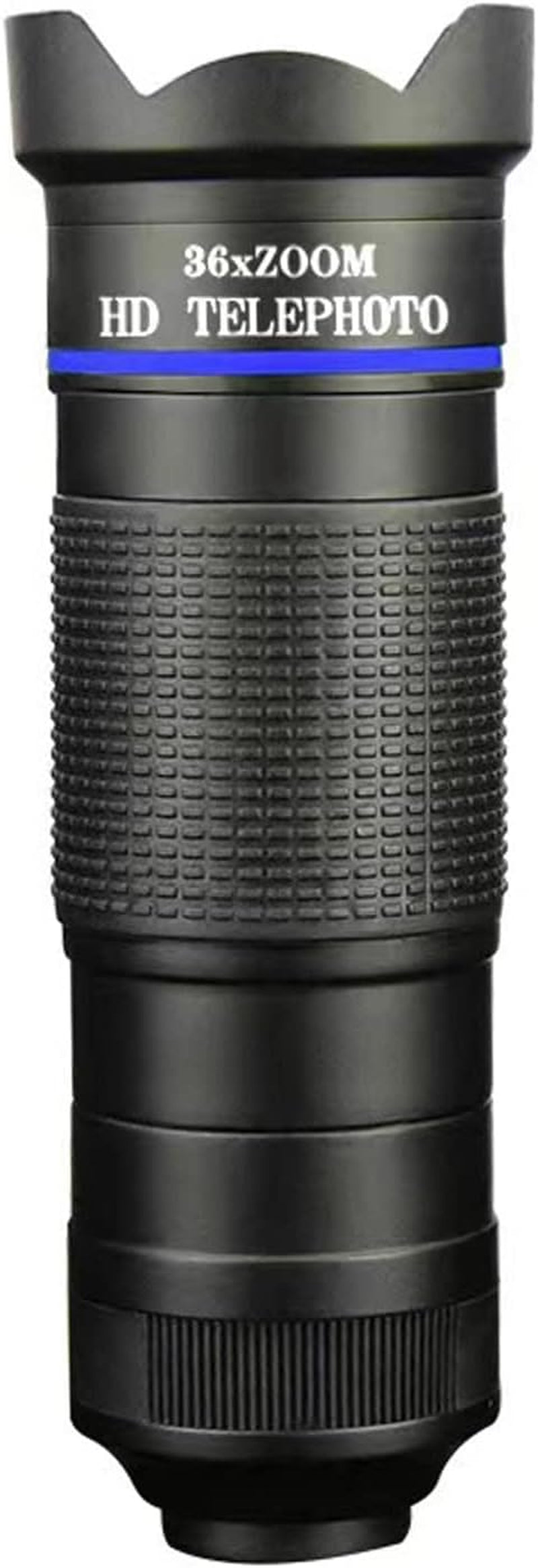 Zoom Lens for Cell Phone Camera, 36X Zoom Lens with Phone Clip, High-Definition Universal Kit for Most Phone, Good for Traveling and Outdoor Exploration, Black  NA#   