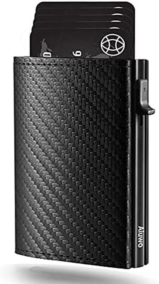 Aiuwo Mens Slim Wallet with Money Clip RFID Blocking Credit Card Holder Minimalist Wallet for Men with Gift Box  Aiuwo   