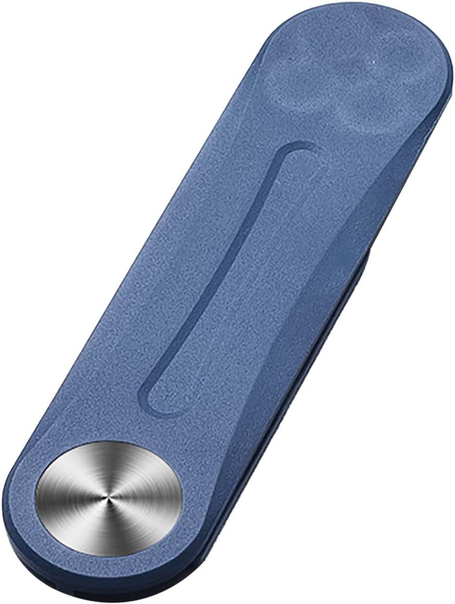 Tomsi 1PC Magnetics Phone Holder, Laptop Desktop Monitor Side Extension Phone Holder, Slim Portable Foldable Computer Expansion Bracket Compatible with Any Phone (A, One Size)  Tomsi   