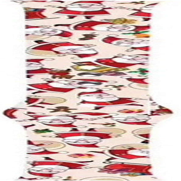 Hi-Yoohere Chic Breathable Christmas Santa Claus Pattern Bands Compatible with Apple Watch 42Mm 44Mm 45Mm M/L, Grade Soft Silicone Sports Wristband Strap for Iwatch SE & Series 8/7/6/5/4/3/2/1  Hi-Yoohere   