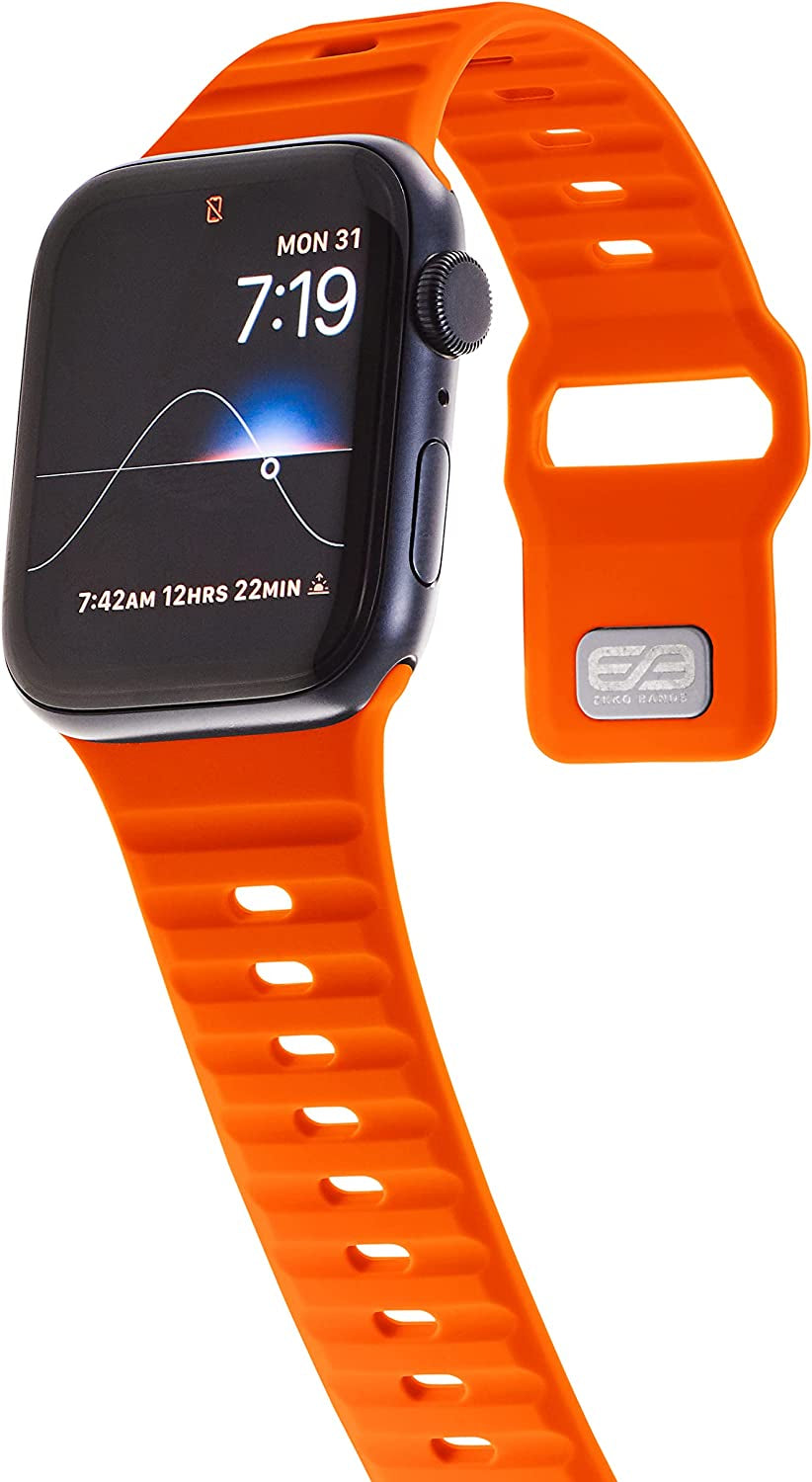 EKKO BANDS Compatible with Apple Watch Band 49Mm 45Mm 44Mm 42Mm | Soft Silicone Replacement Strap for Iwatch Series 8 7 6 5 4 3 2 1 SE Ultra Watch Band - Breathable Sport Band for Men & Women  EKKO BANDS   