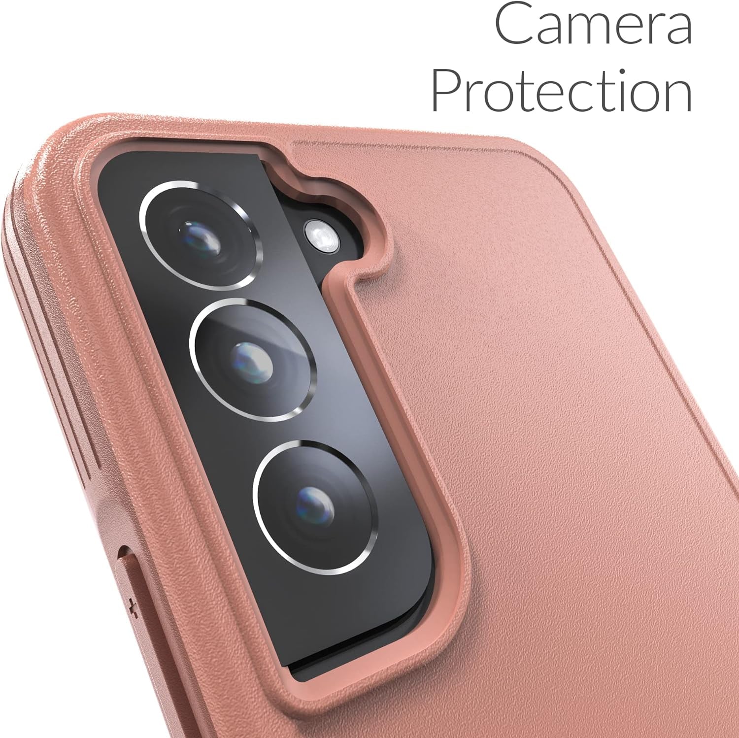 Crave Slim Guard for Galaxy S22 Case, Shockproof Case for Samsung Galaxy S22, S22 5G (6.1 Inch) - Blush  Crave   