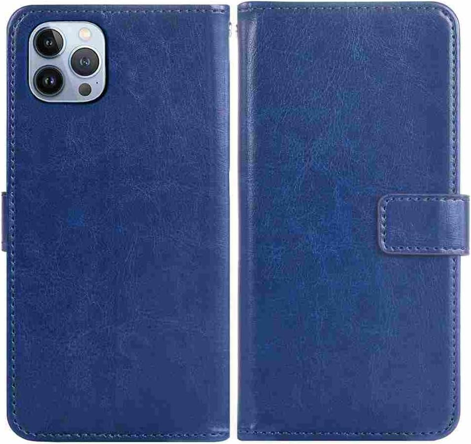 DIIGON Phone Cover Wallet Folio Case for LG V30, Premium PU Leather Slim Fit Cover for LG V30, 1 Photo Frame Slot, Comfortable, Blue  DIIGON   