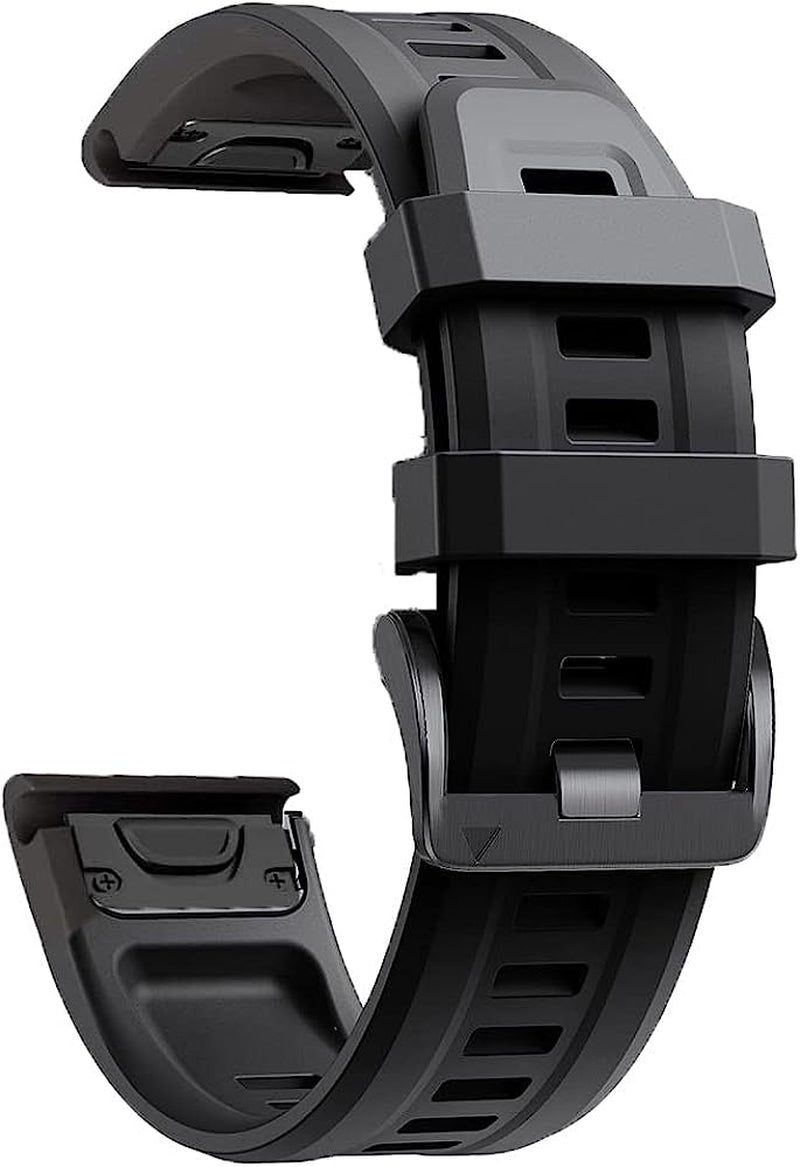KAVJU 20Mm Silicone Watch Band Straps for Garmin Fenix 6S 6S Pro 5S 5Splus Descent Mk2S D2 Delta Smart Watch Band Straps Quick Releas  KAVJU R For Fenix 5S Sapphire 