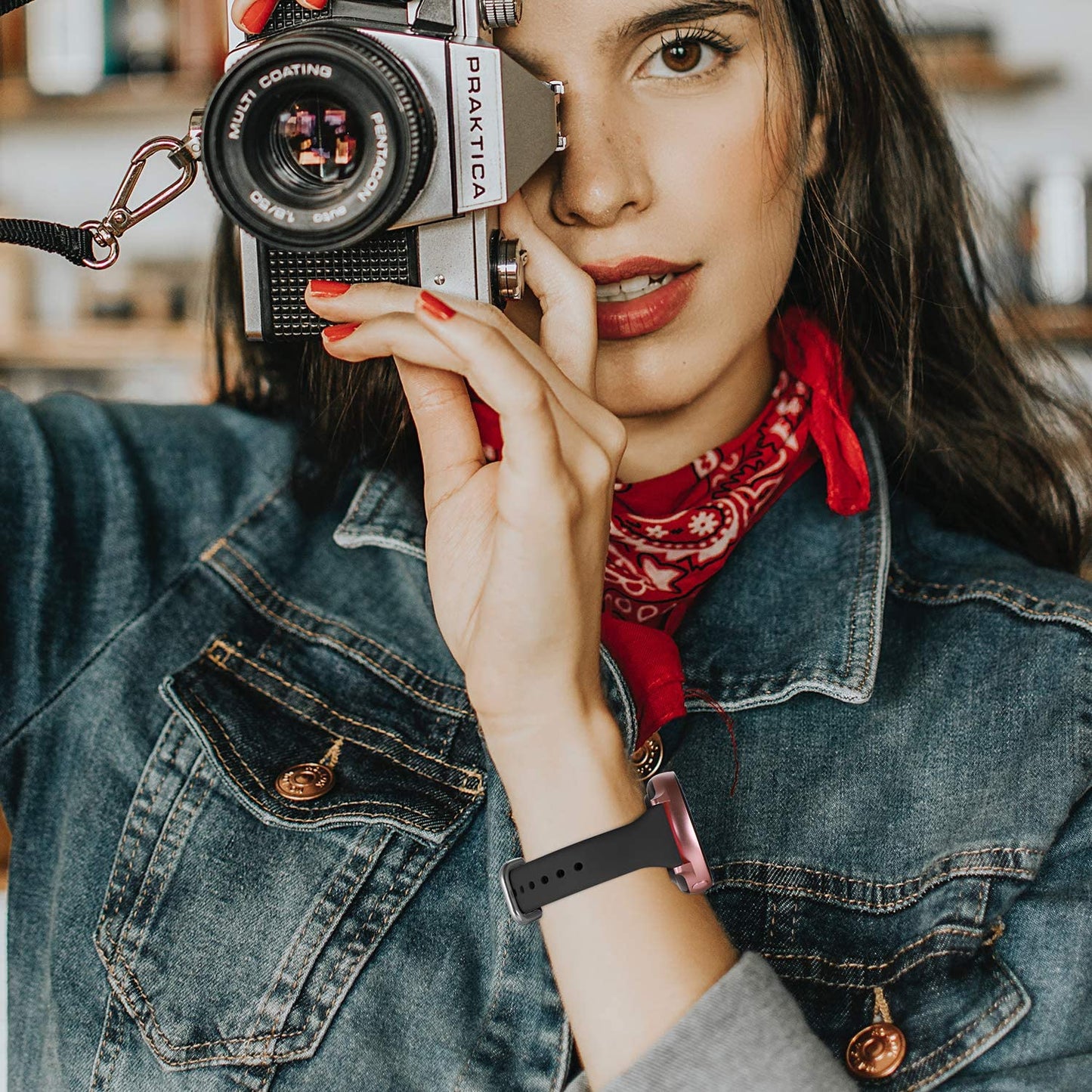 Vcegari (3 Pack) Band Compatible with Samsung Active 2 Watch 40Mm 44Mm, Galaxy Watch 3 41Mm/Galaxy Watch 42Mm/Gear S2 Classic/Gear Sport Bands, 20Mm Slim Silicone Sport Strap for Women Men  Vcegari   