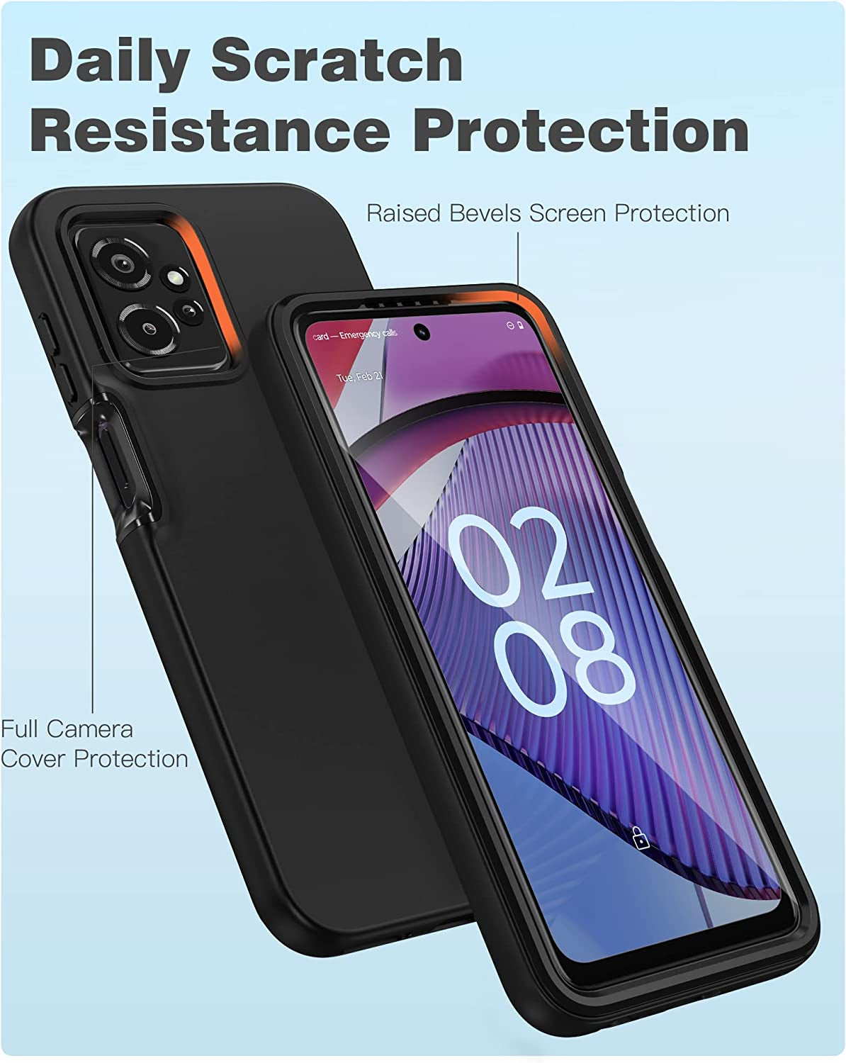 FNTCASE for Motorola Moto G-Power-5G 2023 Case: Moto G 5G 2023 Cell Phone Case - Protective Silicone Phone Cover Cases - Full Protection Matte Shockproof Rubber Mobile Covers  FNTCASE   