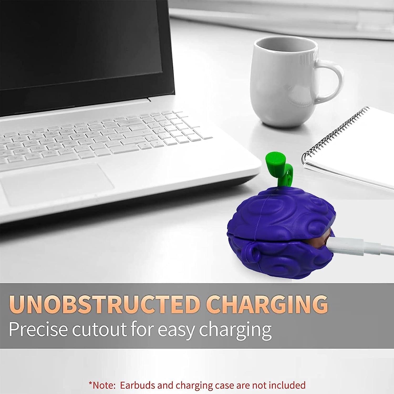 [2 Pack] CASEVERSE Case for Samsung Galaxy Buds2 Pro/Buds 2/Buds Live/Buds Pro, Cute Soft Silicone Anime Protection Charging Cover with Keychain for Boys  CASEVERSE   