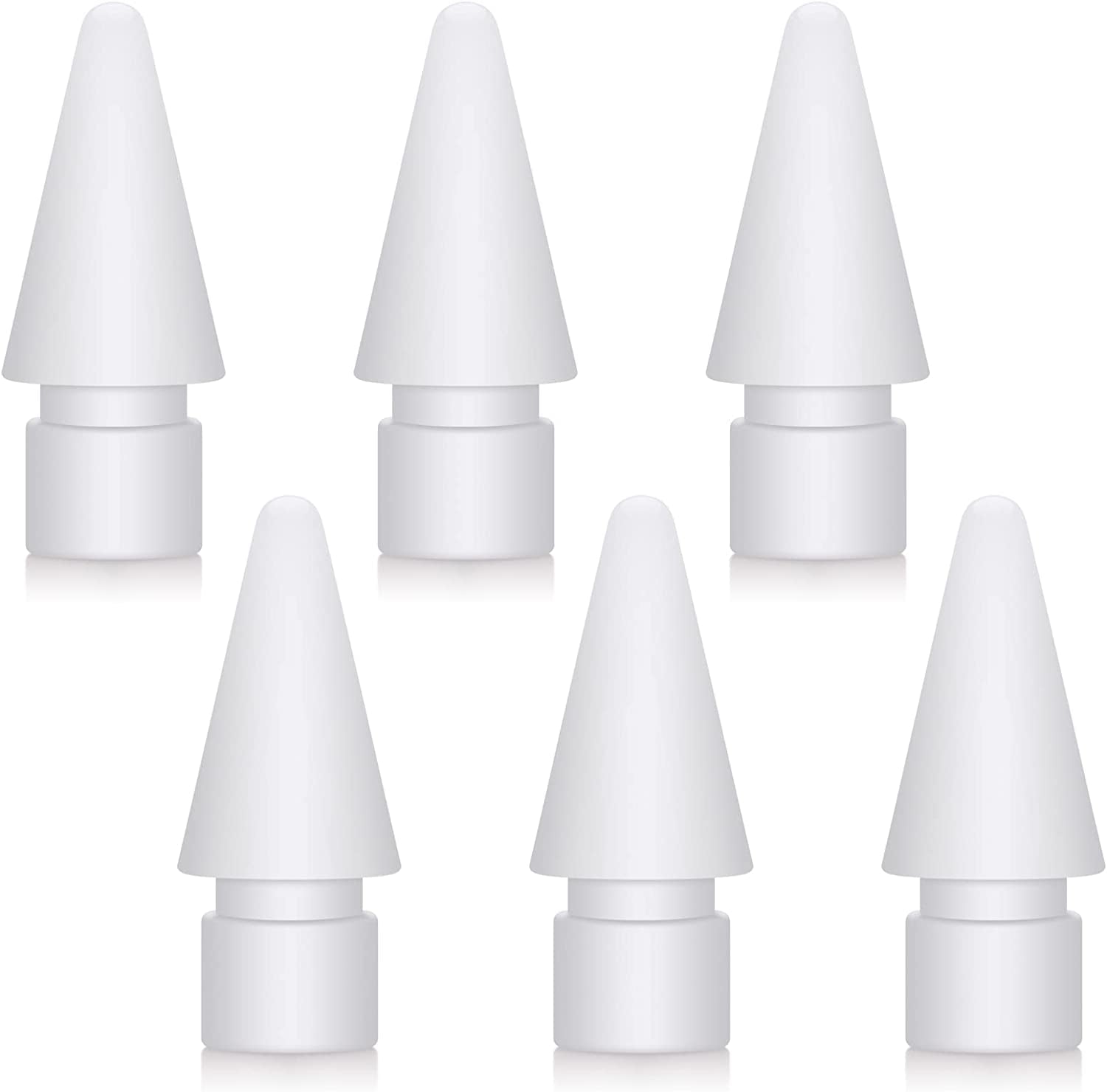 5-Pack Replacement Pencil Tips + 5-Pack Replacement Metal Needle Pencil Stylus Tip for Apple Ipad Pencil 1St Gen & 2Nd Gen with 4 Pencil Tip Cover  Shenzhen QiXiang Glass Lens Limited Company 6 package  