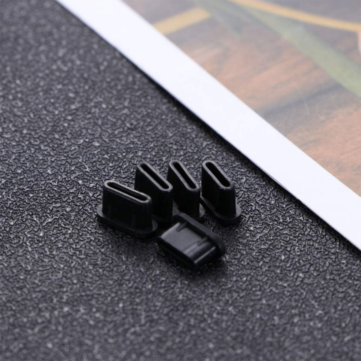 Gatuida anti Dust Plug Set, 10 Pairs Anti-Dust Plugs for Android Micro USB Type-C & 3.5Mm Earphone Jack  Gatuida   