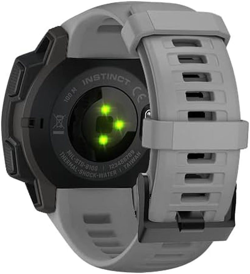 BCMCBV Silicone Band for Garmin Instinct/Esports/Tactical/Tide Solar Accessories Bands Smart Strap Watchband Quick Fit Wristband Correa  BCMCBV D For Instinct Tide 