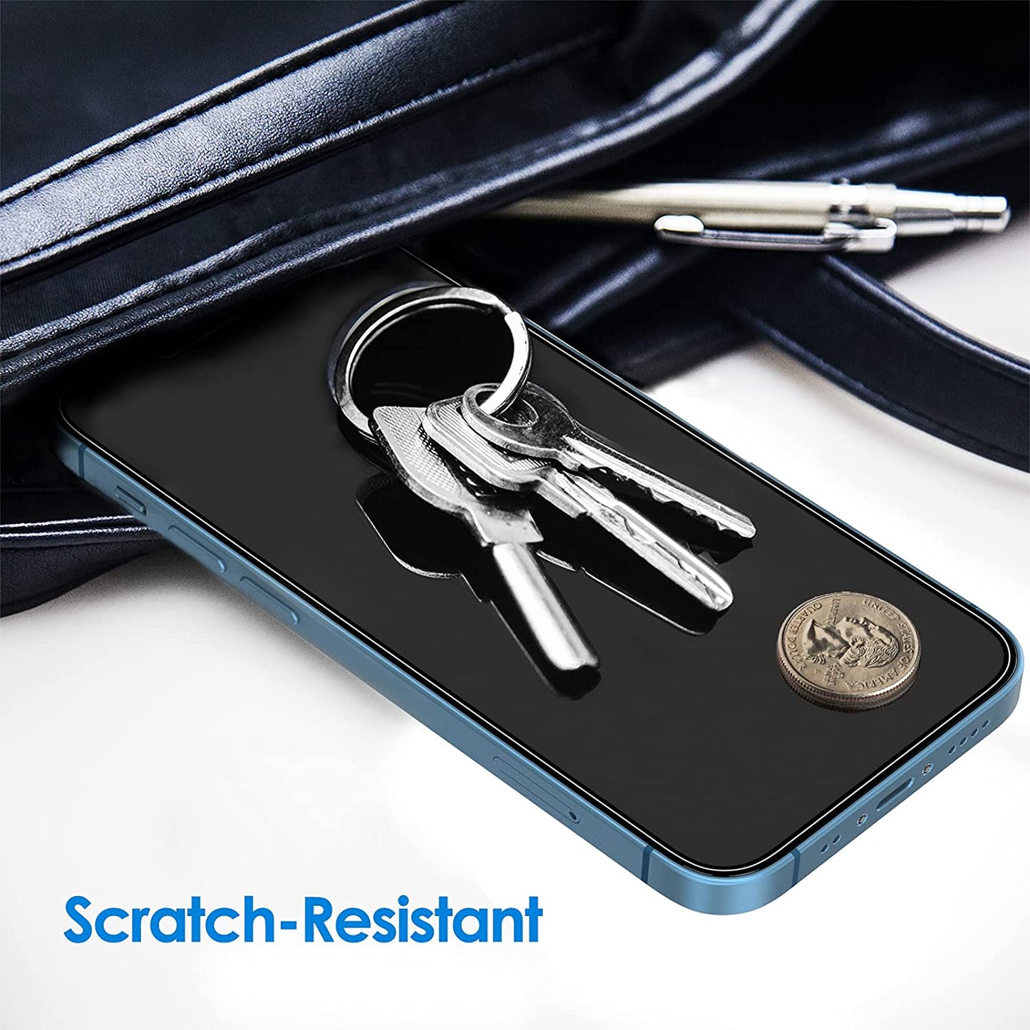 Jetech Screen Protector Compatible with Iphone 13 and Iphone 13 Pro 6.1-Inch, Tempered Glass Film, 3-Pack  JETech   