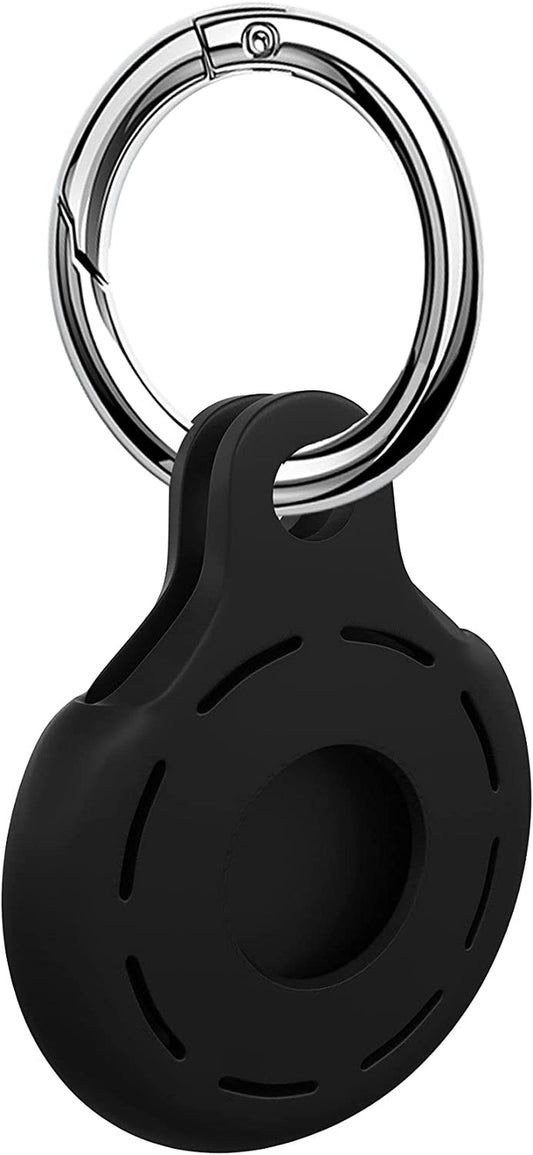 ULUQ Silicone Protective Case Compatible with Airtags 2021, Anti-Scratch Shockproof Full Cover with Keychain, for Pet Collars, Wallet, Keys  ULUQ   