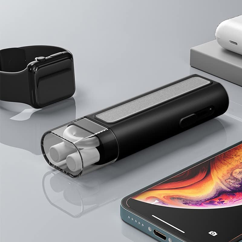 Wonderbooom 7 in 1 Electronics Cleaner Kit, Portable Multifunctional Cleaning Tool for Laptop Computer Phone Screen Keyboard Earbud(Black)  wonderbooom   