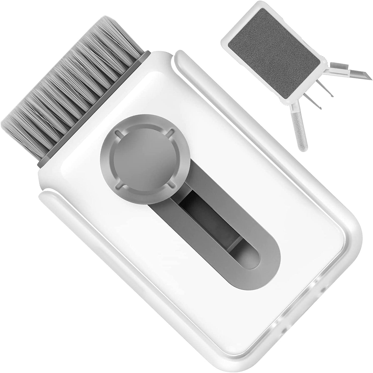 6-In-1 Keyboard Cleaner, Laptop Screen Cleaner, Electronic Cleaner Kit with Soft Keyboard Brush Keycap Puller, for Airpod, Laptop, PC Monitor, TV, Earbud, Phone, Computer  prowithlin   