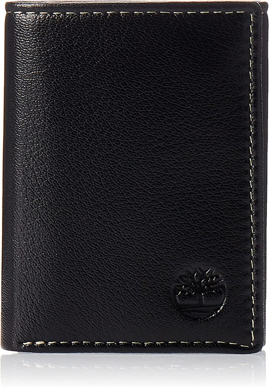 Timberland Men'S Leather Trifold Wallet with Id Window  Timberland Accessories   