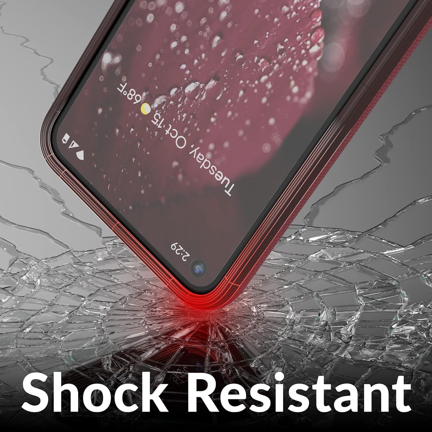 Crave Pixel 5 Case, Dual Guard Protection Series Case for Google Pixel 5 - Berry  Crave   