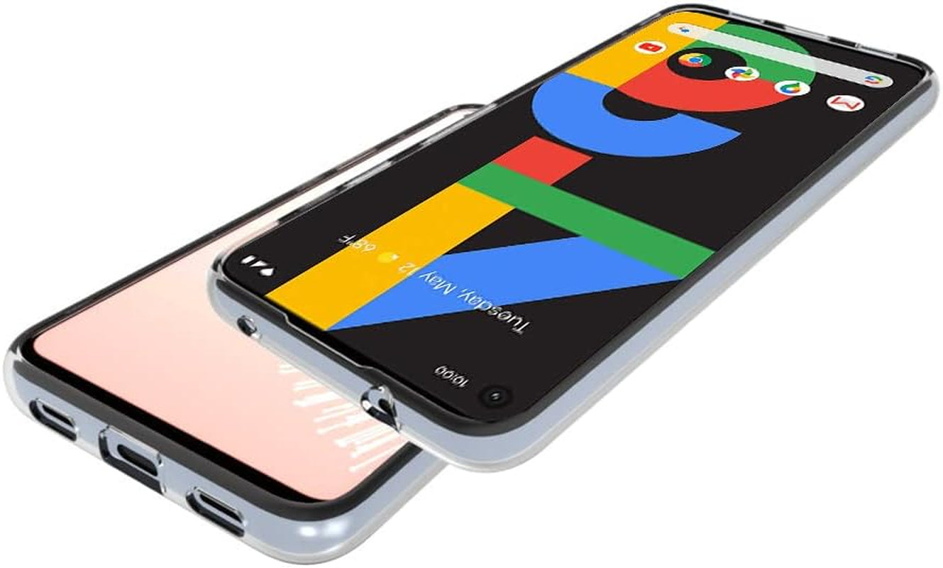 CAVEKEAP Google Pixel 4A 4G Case Clear,Slim Thin Soft Silicone TPU Flexible Skin Shockproof Anti-Scratch Protective Phone Cover, Crystal Clear  CAVEKEAP   