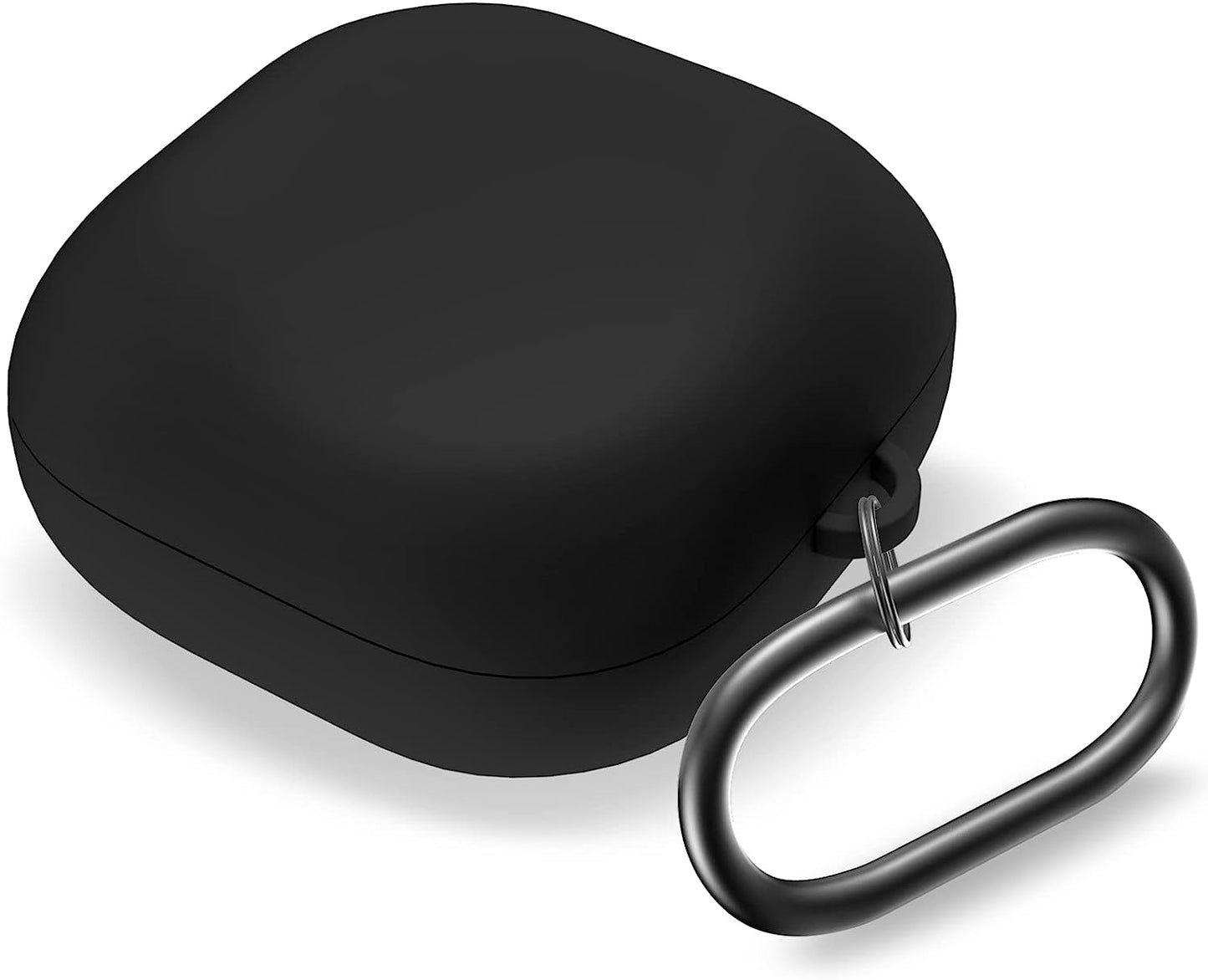 MOLOVA Silicone Case Compatible with Samsung Galaxy Buds 2 Pro/Galaxy Buds 2/ Galaxy Buds Pro/Galaxy Buds Live Case,Black  MOLOVA   