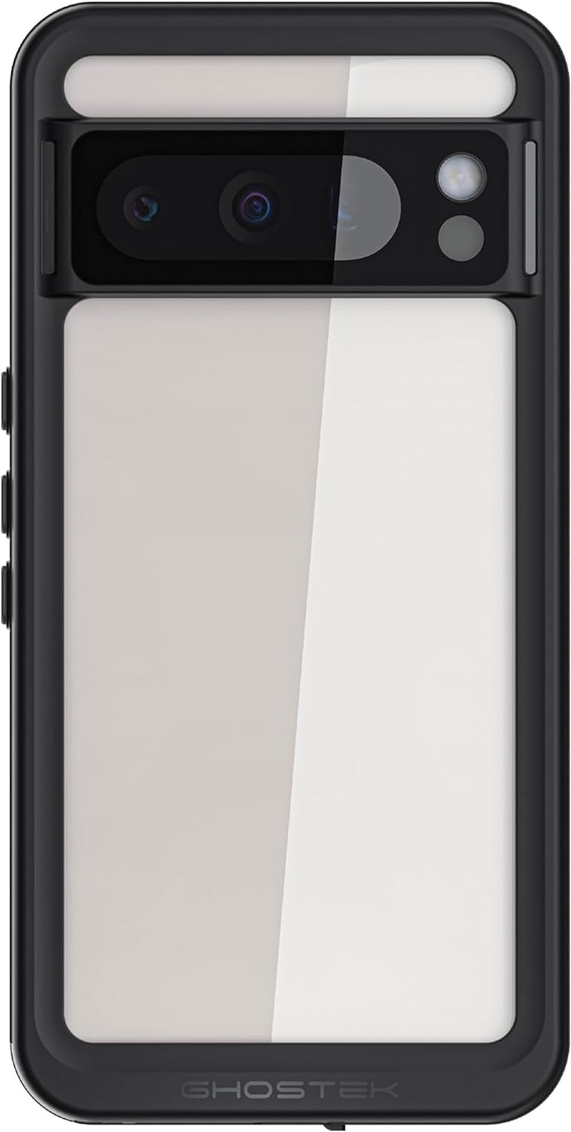 Ghostek Nautical Slim Waterproof Case for Google Pixel 8 Pro - Built-In Screen & Camera Lens Protector, Compatible with Wireless Charging (6.7 Inch, Clear)  Ghostek   