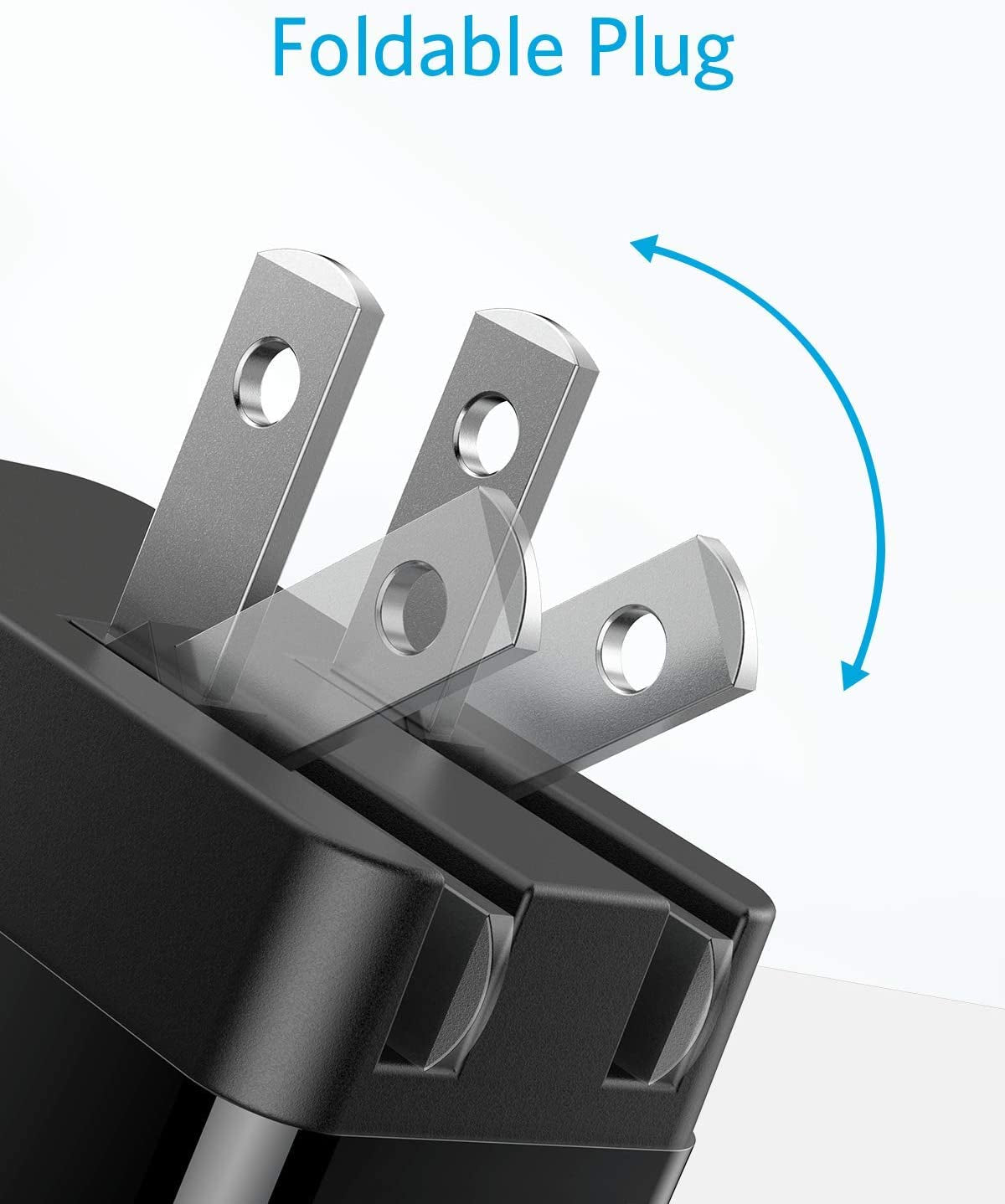 Quick Charge 3.0, Anker 18W Wall Charger (Quick Charge 2.0 Compatible) Powerport+ 1 for Wireless Charger, Galaxy S10E/S10/S9, Note 9/8, LG G7, Iphone and More (USB-A to USB-C Cable Included)  Anker   