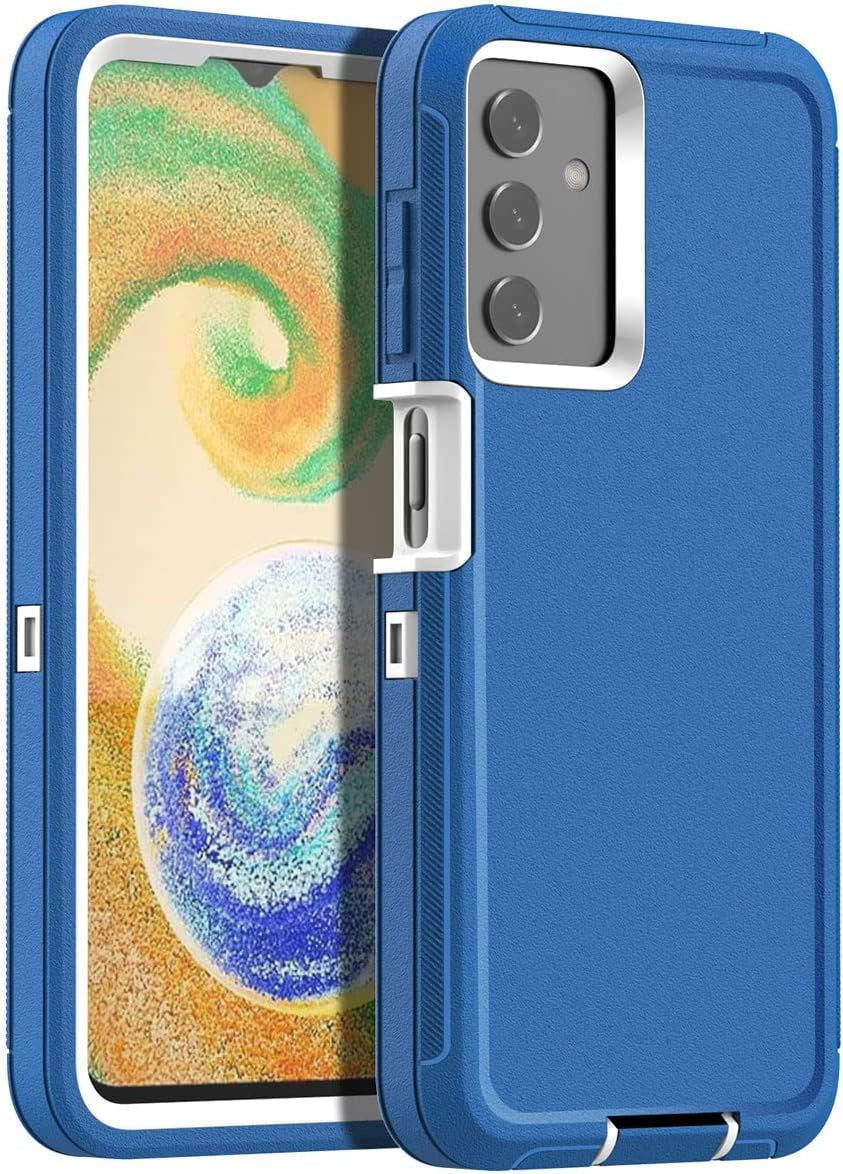 Aicase for Galaxy A04S/A13 Case(6.5")+Belt Holster,Heavy Duty 3-Layer Rugged Phone Cover,Durable Military Grade Protection Shockproof/Drop Proof/Dust-Proof Protective for Samsung A04S/A13 5G 2022  AICase Teal_01  