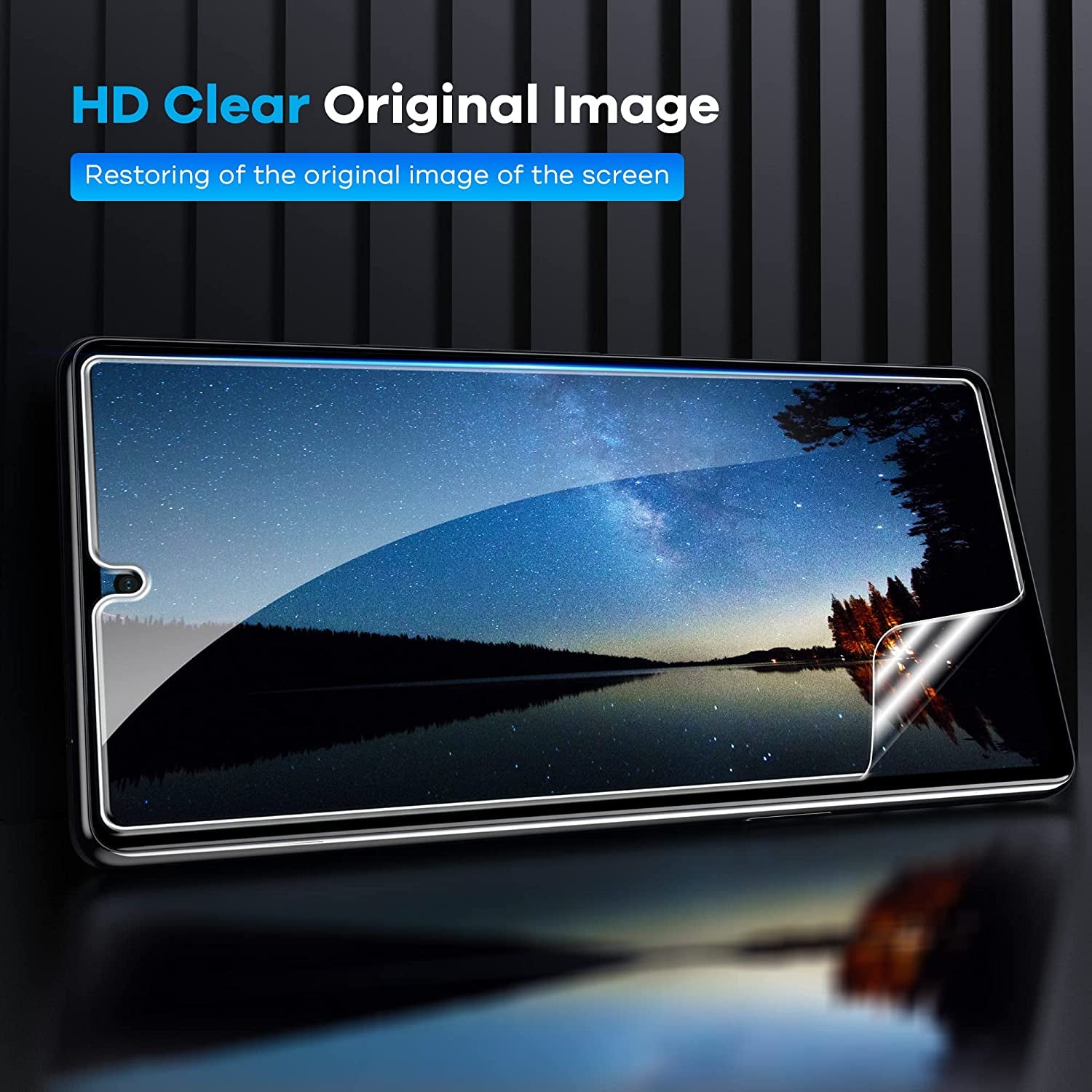 [4-Pack] FANGTIAN for Google Pixel 7A Screen Protector [Not Glass] - Film for Pixel 7A Screen Protector [Fingerprint Compatible][Alignment Tool][6.1Inch][7H Hybrid]  FANGTIAN GUARD   