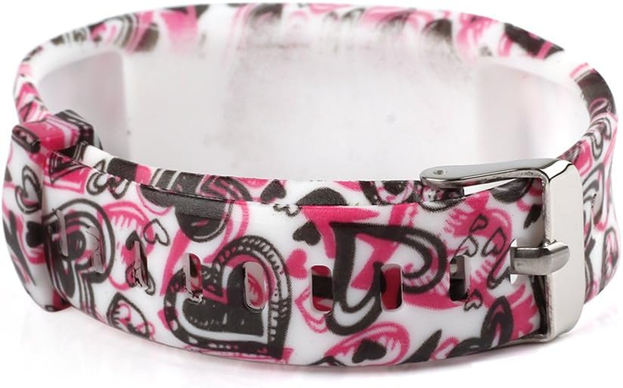 Ybludiy Compatible with Garmin Vivofit 3/Jr/Jr 2 Bands,Adjustable Replacement Wristbands with Watch Buckle for Garmin Vivofit 3 Kids Women Men(No Tracker)  Ybludiy   