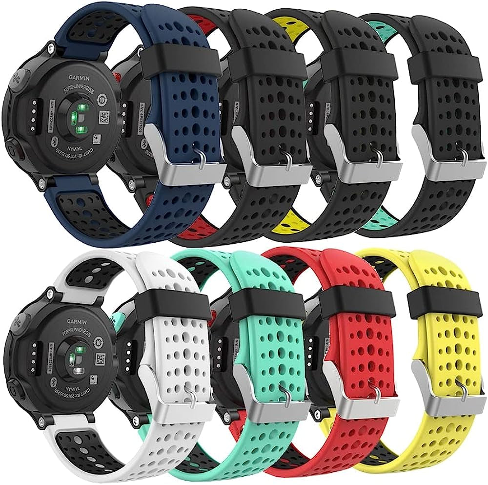 SAWIDEE Fashion Bands for Garmin Forerunner 220 Watch Band Silicone Bracelet for Forerunner 230/620/630/735XT/235 Lite Replacement Strap  SAWIDEE   