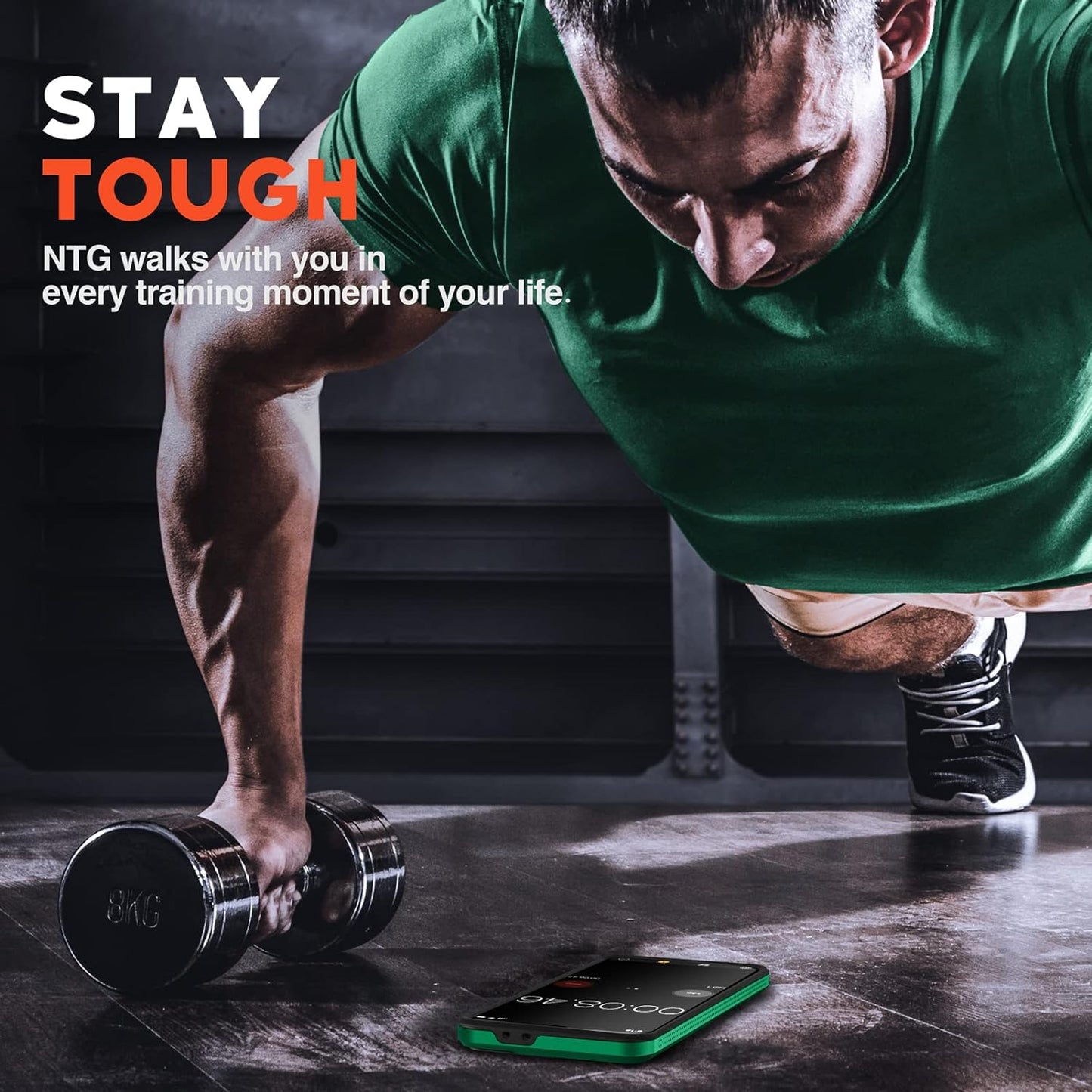 NTG [1St Generation Designed for Samsung S21 Case (Not for S21 Plus&S21 Ultra), Heavy-Duty Tough Rugged Lightweight Slim Shockproof Protective Case for Samsung Galaxy S21 6.2 Inch, Forest Green  NTG   