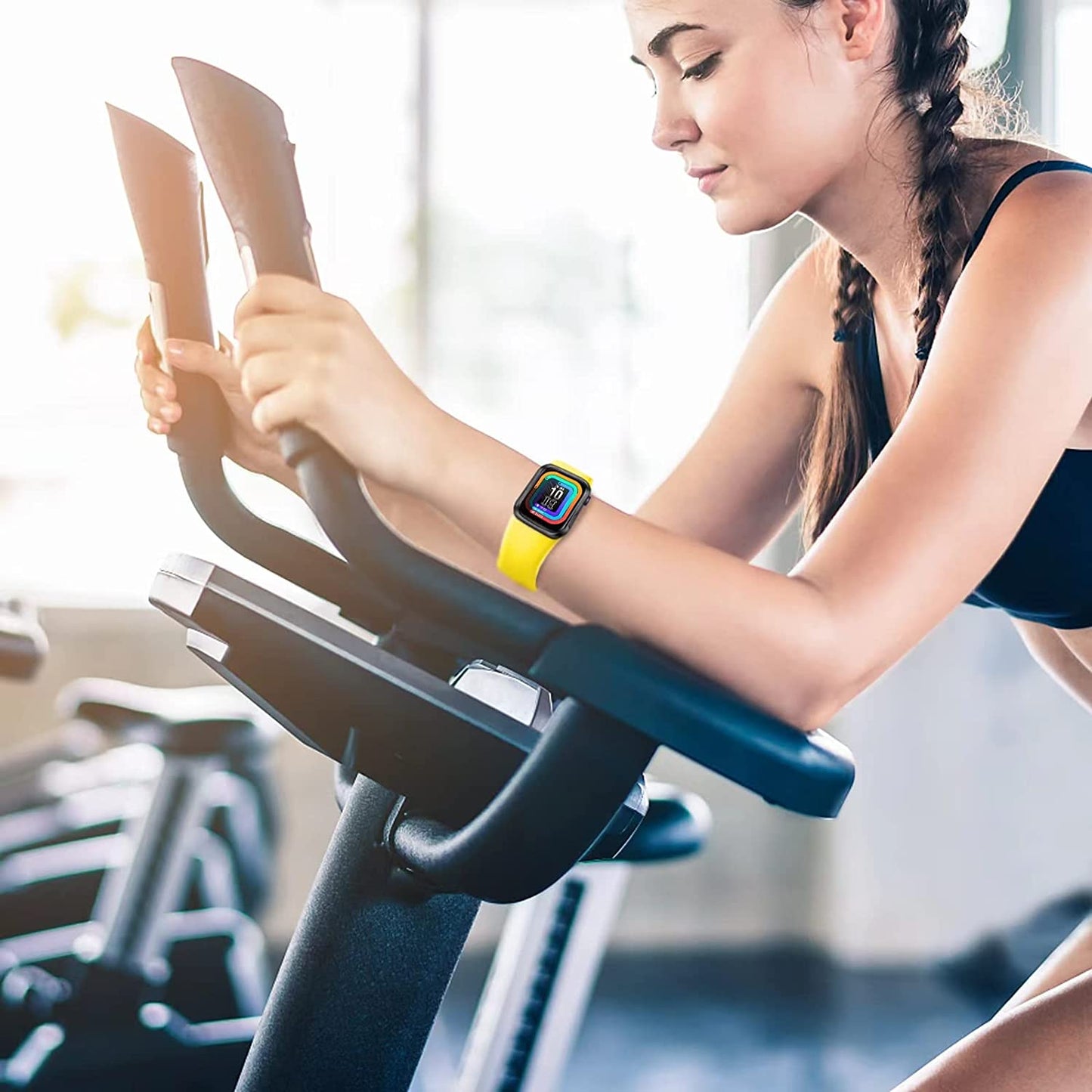 15Pack Watch Bands Compatible for Apple Watch Band 38Mm 40Mm 42Mm 44Mm 45Mm 49Mm Women Men, Soft Silicone Sport Band Strap for Iwatch Bands Series Ultra 8 7 6 5 4 3 2 1 SE  Topokiyu   